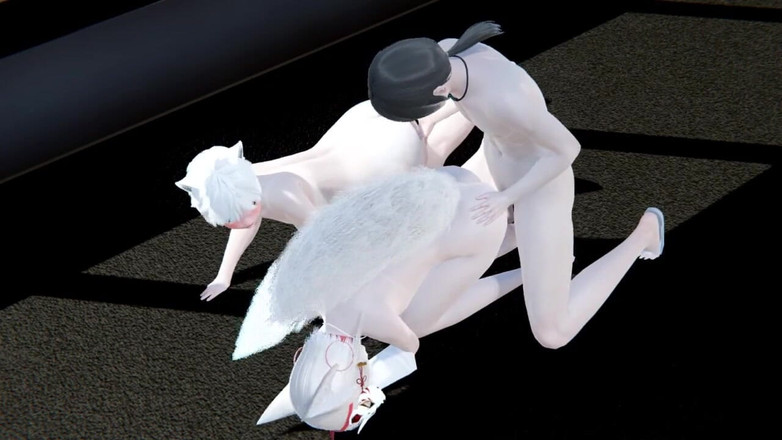 Yaoitube: Yaoi Femboy - 两个 femboys 性交