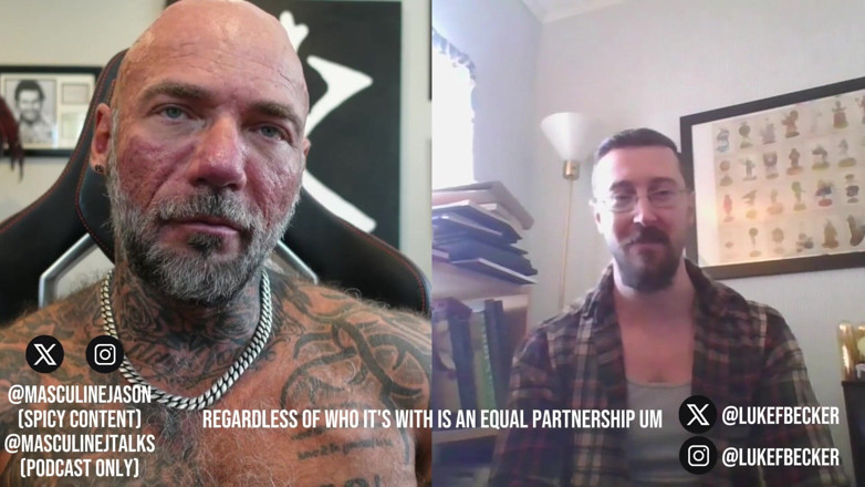 Raw and Uncensored with Masculine Jason: Porn Star Confessions - Luke Becker Episod 201