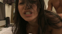 The Babe Next Door: Крихітну азіатську повію жорстко відтрахали перед масивним камшотом на обличчя