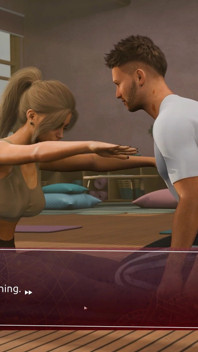 Ep14 fickt anna, während sie yoga ist - sexcoach, heißes yoga