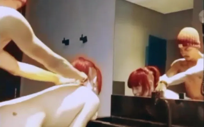 QroZne Studios: Red Hair PAWG in Anal Shaking Orgasm