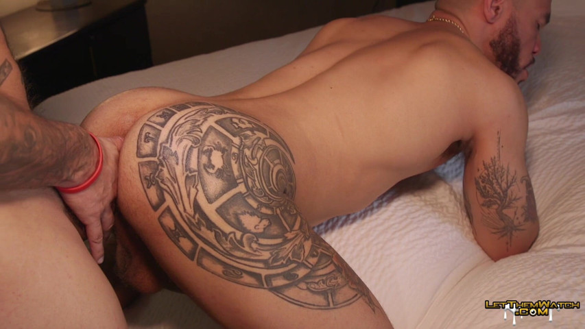 Big Monster Meat Rio Grande Bottoms Bareback Tatted Thug Juven (Let them watch)