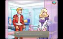 Porny Games: Space Rescue - classificação sexual com médico loira com tesão