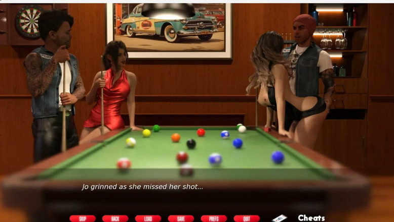 XXX Games Bunk: Niegrzeczny sąsiad - Rozgrywka - Odgrywanie ról - Dwie milf dokucza mężczyznom w...