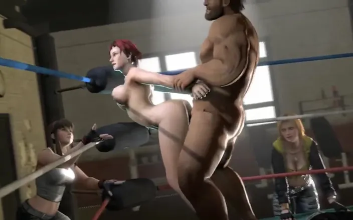 Velvixian 3D: Mila Rough Fucked While Hitomi &amp; Tina Watching