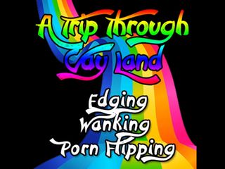 Camp Sissy Boi: Поездка по Gay Land, не даст дойти до оргазма, дрочит, порно-флиппинг