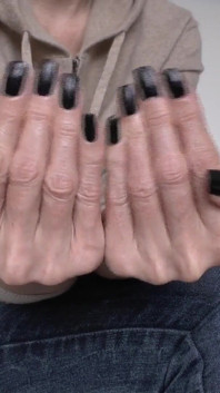 Lady Victoria Valente - Black Fingernails