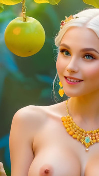 Peri cantik dengan besar lagi asik sama abiu