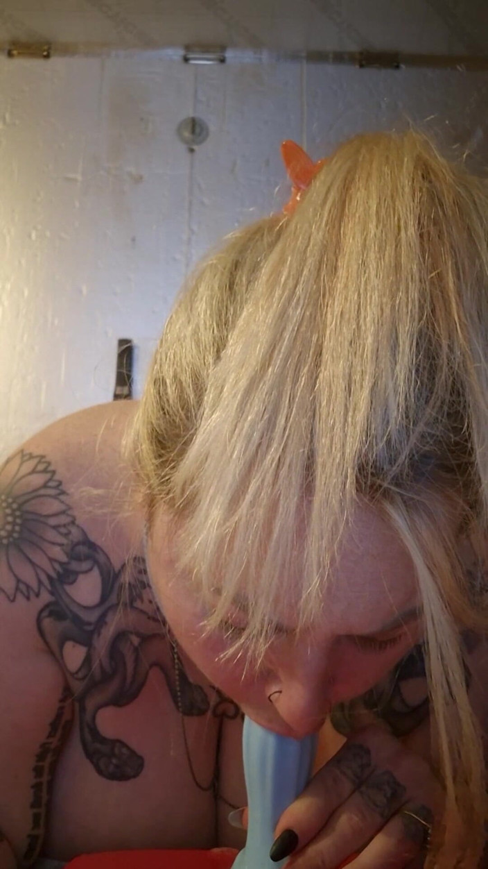Bambi_beauty1: POV Sloppy Dildo BJ