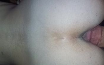 Large Cock Spreading My Pussy