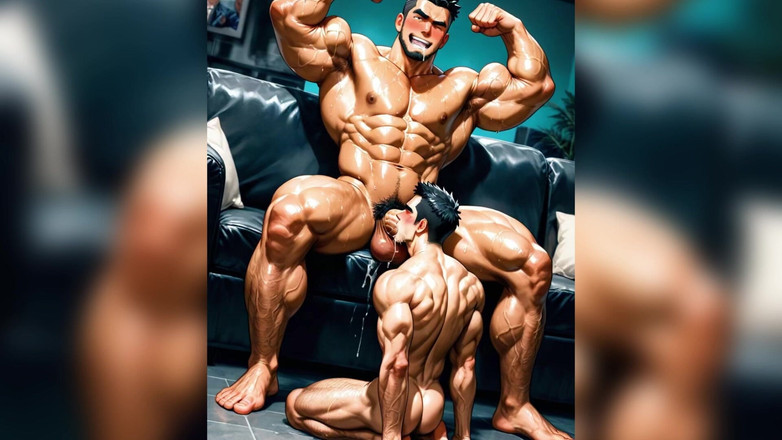 Bosss: Blowjob batang besar