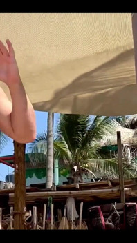 Kicking at Neurogym Zipolite Nude Beach.