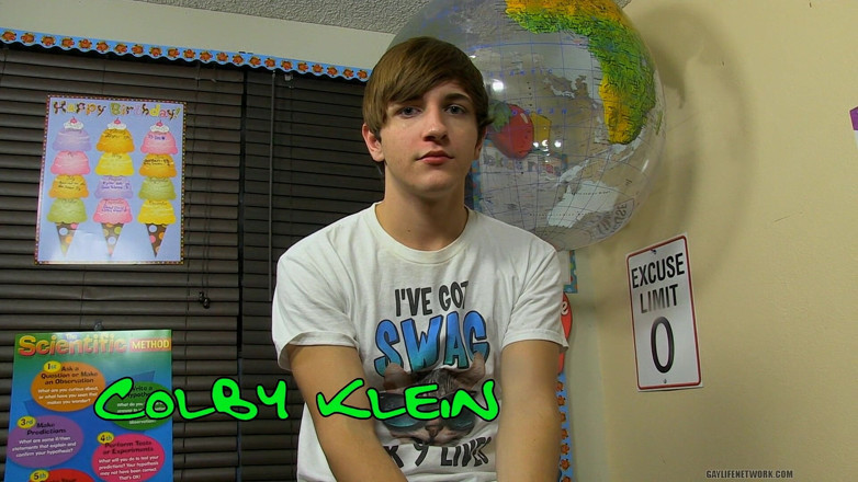 Teach Twinks: Anfänger-colby am Set