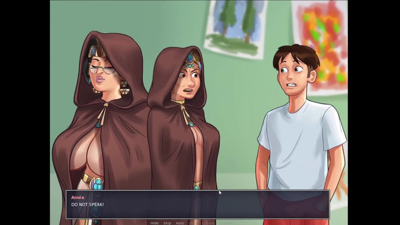 LewdArcade: Summertime saga Principal Smith e Annie Animation Collection [parte 02] giocano a...