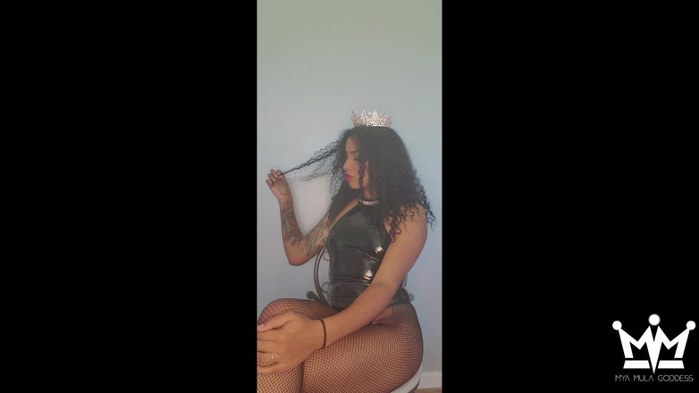 My Amula Goddess: Zuig mijn grote zwarte lul boer