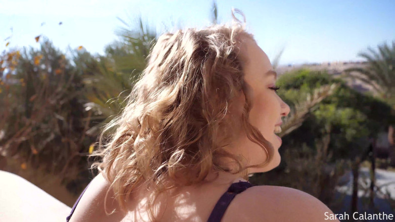 Sarah Calanthe: Scopami sul balcone pov