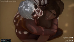 PornGameHunter: 공공 해변에서 문신을 한 소녀를 따먹어 - 야생 생활