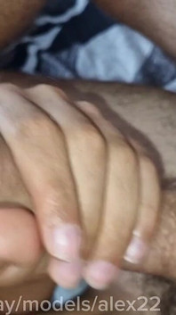 I Poured Cum Into Her Hole and Drained the Cum From Her Big Cock After a Hard Fuck by a Femboy