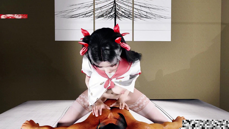 Soiyu Hentai: Zeiță Divină cu țâțe mari în mișcare 3D - animație 3D Hentai