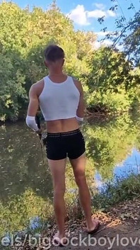 A Random Man Fucked a Guy While Fishing. Hot Cruise Jerk off to Exclusive Content!