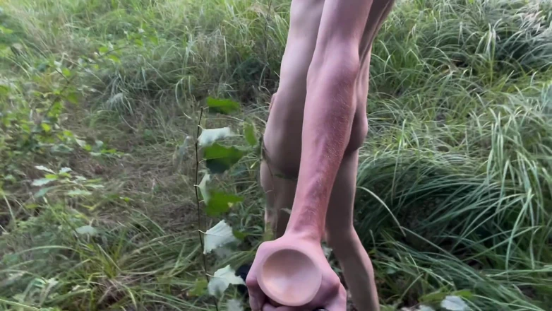 Zhenya Sissy: Naked on the Lake