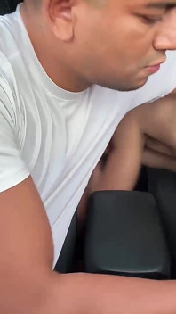 Bareback Sex, Uber Ride, Driving and Fucking