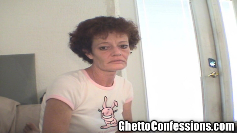 Ghetto Confessions: Depressed Granny Cock Sucking Pro British Slag Ghetto Blowjob Whore...