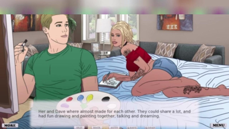 3DXXXTEEN2 Cartoon: Папочка и его ангел. 3D порно мультяшный секс