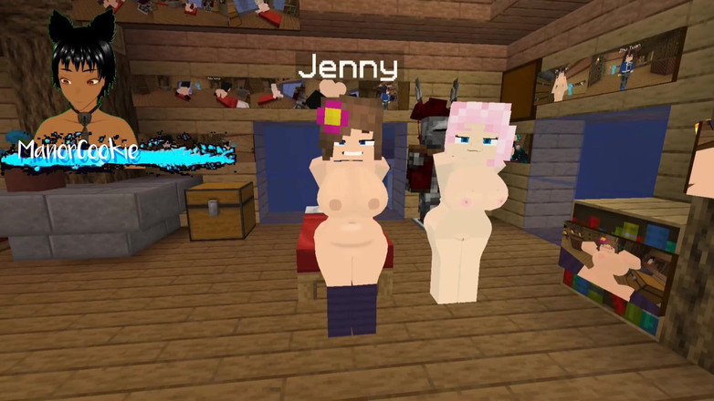 Manor Cookie: Minecraft Jenny Mod Fapcraft Jenny und Zoey sind hier, um...