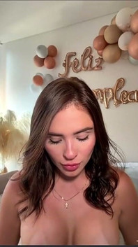 Latian with Big Breasts Masturbates in Her Room and Wants to Be Fucked Hard