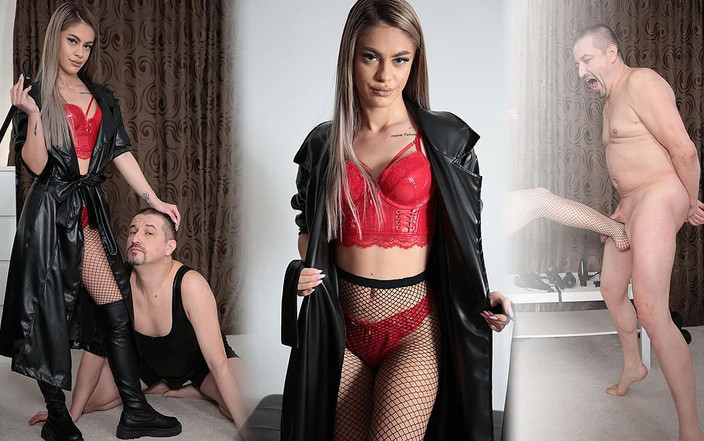 Ethernal VR: 女主人Arianna给捆绑SM课程