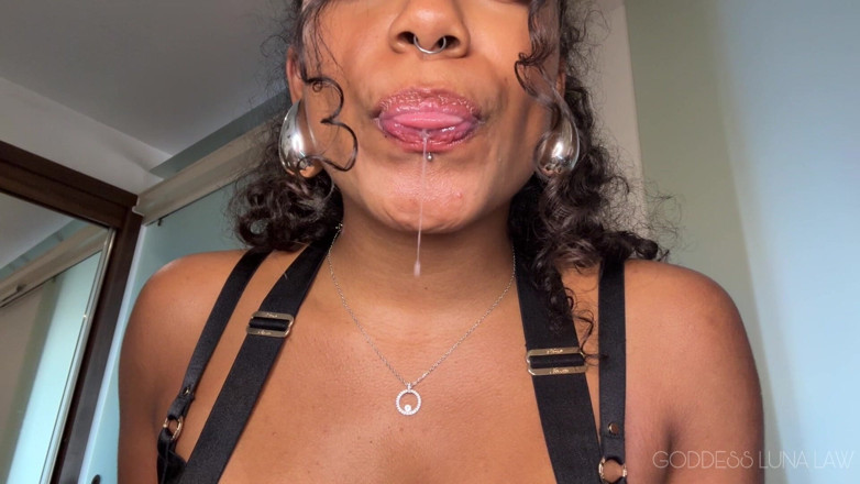 Goddess Luna Law: Drink My Spit Slave POV - Goddess Luna Law Treats You...