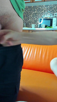 Playing with My Friend's Cock Close to the Camera