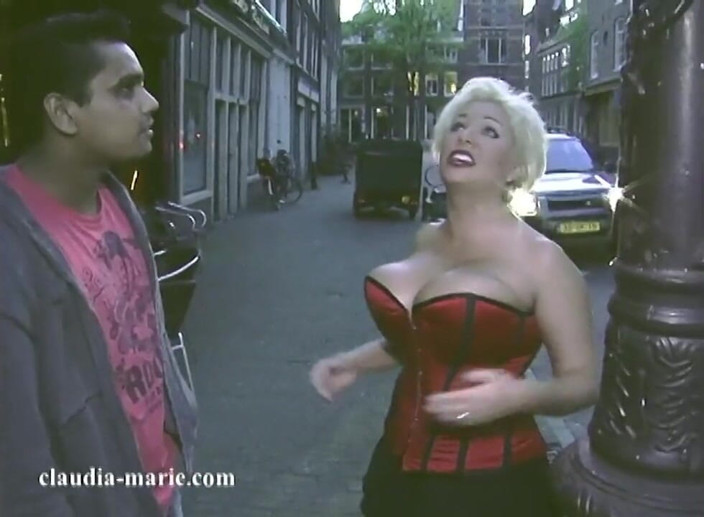 Claudia Marie: Wielki cyc analny w Amsterdamie
