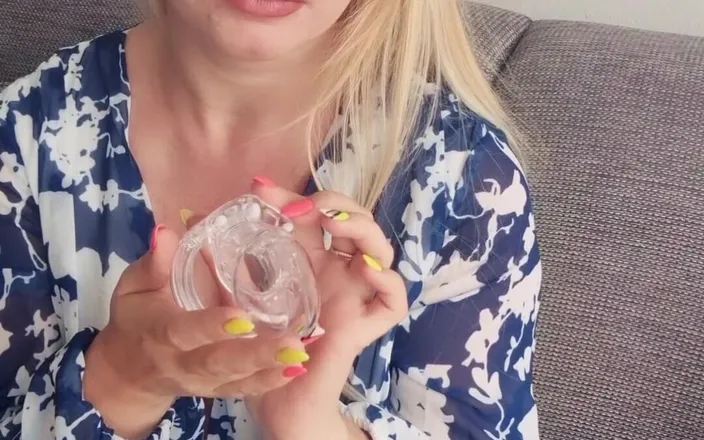 Anna Lynx: Your Girlfriend Locked You in the Chastity