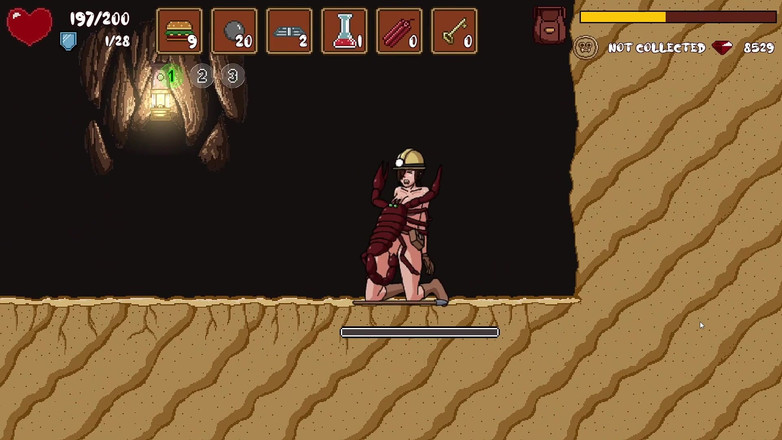 LewdArcade: O jogo de rolagem do lado da aventura de Hailey [parte 04]...