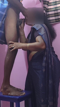 A Beautiful Tamil Stepaunty Has a Hot Sex with a Young Man