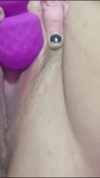 Playing W/ Toy My Fat Pussy Cums