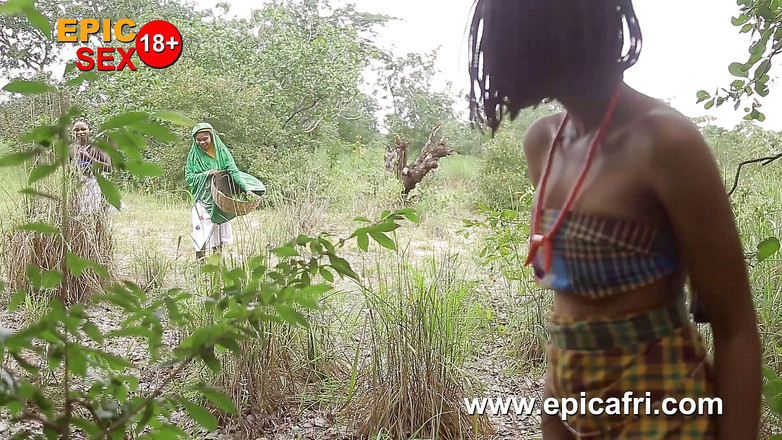 Epicafri: Lesbian seduction innocent girls gets more than what she asked...