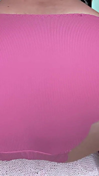 Roze panty scheten - zo dichtbij dat je het kunt ruiken