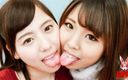 Japan Fetish Fusion: Shiho &amp;amp; pelukan intim si shiho: ciuman manis di luar kata-kata