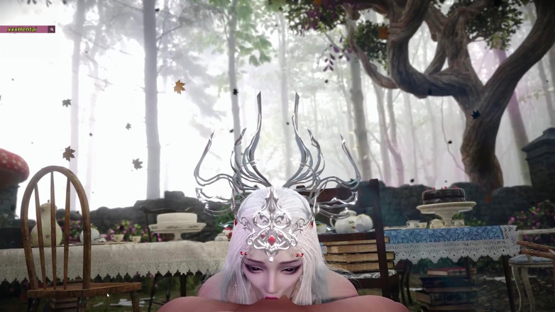 X Hentai: Büyük göğüslü tanrıça büyük yarağa biniyor - 3 boyutlu animasyon hentai