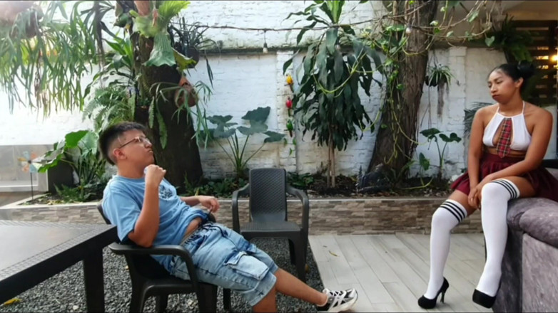 Aron-Alexa: Jaká skvělá kuřba Tato Latinoameričanka mi dává (rozšířit)