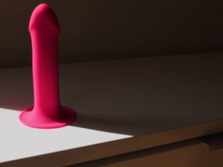 Jerking studs: First time anal toy