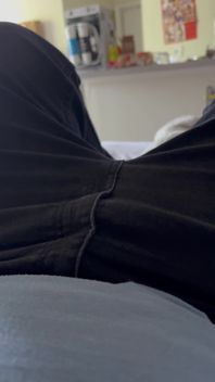 Teasing Myself Before Work