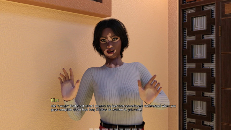 3D Cartoon Porn: My Dorm 231: Simone's Bedroom Marriage Proposal Strip Tease