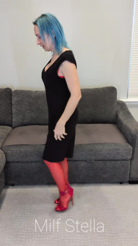 Little Black Dress & Red Heels