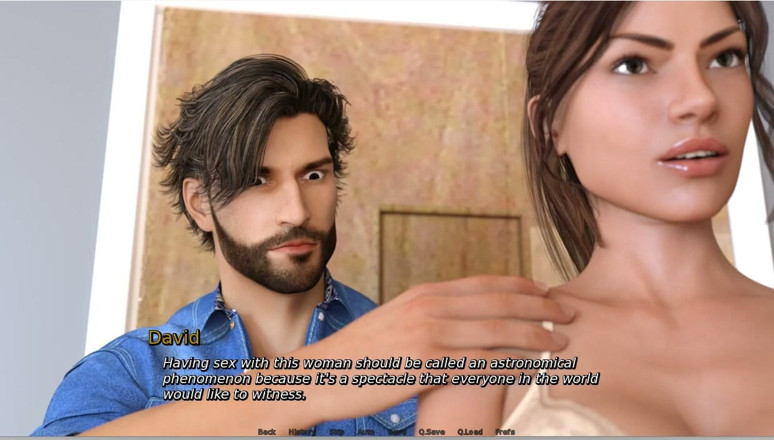 XXX Games Bunk: Laura Lustful Secret - Gameplay - Roleplay - Landlady Gets Fingering in Front...