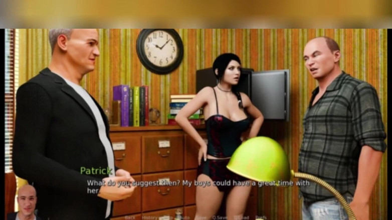 3DXXXTEEN2 Cartoon: Anna este umilită la bar. Porno 3D, sex cu desene animate