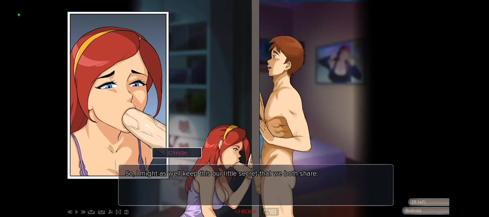 The anime king: La sorellastra fa un pompino al gloryhole